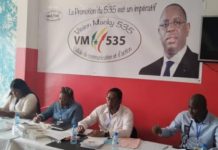 Communiqué des cadres et experts de la Vision Macky 535 *Mettre terme à l’ambivalence politique*
