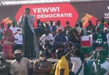 Manifestation : Yewwi mobilise et exige le départ du ministre Antoine Diome