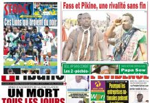 Présidentielle 2024: la candidature de Déthié Fall très attendue ; Fass et Pikine une rivalité sans fin; série d’accidents de la circulation : un mort tous les jours ; Nampalys, Gueye, Dieng, Diallo: ces lions qui broient du noir