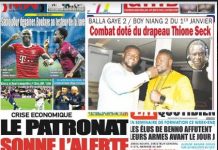 La une des journaux du 10 Septembre: Sadio pour dégainer, Boulaye au testeur de la juve; Balla Gaye 2/ Boy Niang 2 du 1e janvier, combat doté du drapeau Thione Seck; Crise économique, le patronat sonne l’alerte; séminaire de formation ce week-end les élus de BBY affutent leurs armes avant le jour j