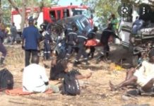Accident sur l’autoroute Ila Touba: Un véhicule qui transportait une dépouille se renverse et fait plusieurs blessés