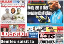 La une des journaux du 29 Décembre: Mendy vers un hiver mouvementé à Chelsea; Genitec saisit la justice et réclame 150 milliards de FCFA…