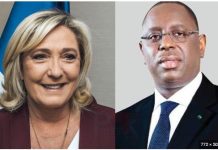 Marine Le Pen parle de sa rencontre avec le Président Macky Sall