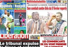 La une des journaux du 05 Janvier: Bambilor, le tribunal expulse la Sicap et ordonne la démolition des constructions