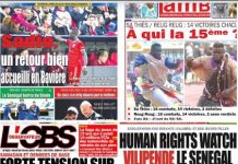 La une des journaux du 28 Février: exploitation des enfants « talibés » et des jeunes filles, human rights watch vilipende le Sénégal…