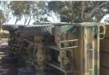 Ziguinchor: Une voiture militaire se renverse et fait un mort et plusieurs blessés