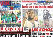 La une des journaux du 06 Février: Drame au cœur du restaurant « Al Marinas » de la cité isra, le gérant tue un client à coups de gourdin…