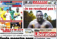La une des journaux du 09 Février: Arrestation de Mohamed Samba Djim, à l’origine, une délégation judiciaire du juge du 2eme cabinet..