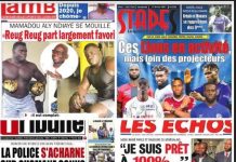 La une des journaux du 17 Février: Sortie de force de son vehicule, la police s’acharne sur Ousmane Sonko…