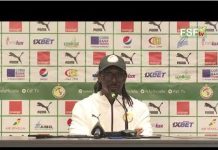 Aliou Cissé : «je suis satisfait mais ce sera difficile de gagner à Maputo»