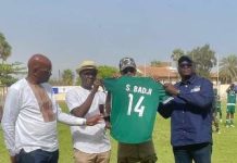 Ligue 1 : Stéphane Badji présenté aux supporters du Casa Sports