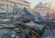 Khossanto : un incendie a occasionné d’énormes dégâts matériels