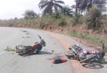Axe Tinkotoding – Barafoundé: Une Collision entre deux cyclomoteurs fait deux Morts et un blessé grave