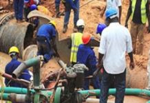 Médina Fass Mbao : Un tuyau en béton cède et vire au drame