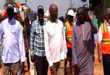 Autopont Front de Terre: le ministre Mansour FAYE très satisfait de l’état d’avancement des travaux