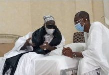 Magal Touba: Abdoulaye Daouda Diallo chez le khalife général des mourides