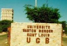 Université Gaston Berger de saint Louis: un violent incendie survenu au pavillon O