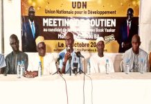 Élection présidentielle: Sidath Sagna, président de l’union nationale pour le développement se range derrière Amadou Ba