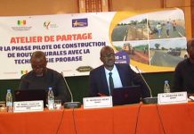 PHASE PILOTE DE CONSTRUCTION DE ROUTES RURALES AVEC LA TECHNOLOGIE PROBASE : AGEROUTE SÉNÉGAL veut relevé le niveau de service des routes rurales