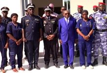 En visite ce vendredi au Camp Abdou DIASSE: Le Ministre de l’Intérieur, Me Sidiki KABA très satisfait de l’état d’avancement des chantiers