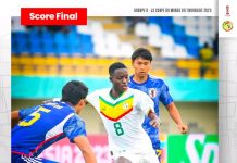 MONDIAL U-17 INDONÉSIE 2023 : Le Sénégal perd son troisième match et la tête du groupe D