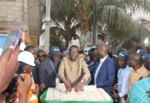 Rufisque: le premier ministre Amadou Ba lance les travaux d’aménagement et de pavage