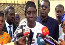 Conseil constitutionnel: le dossier de candidature du candidat Alioune Sarr déposé