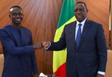 Le président Sall sur le mariage de Sadio Mané: «Maintenant tu as du travail en dehors des buts»