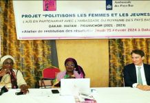 Politisation des femmes et des jeunes: l’AJS en collaboration avec les pays bas présente les résultats des deux ans de travail