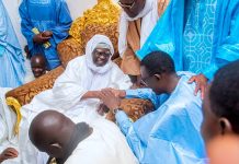 Touba: Amadou Ba reçu par Serigne Mountakha Mbacké