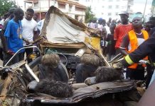 Kédougou : Un mort et 6 blessés dénombrés dans un accident
