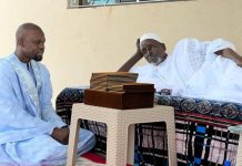 Urgent: Ousmane Sonko rend visite à Serigne Cheikh Saliou Mbacké