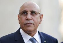 Mauritanie: le président Ghazouani réélu au 1er tour avec 56,12% voix