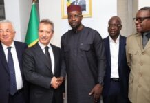 Primature : le premier ministre Ousmane Sonko a reçu Ahmet Çalik ce samedi