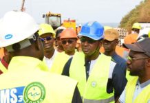 Forte pluie à Kaolack: Le ministre Cheikh Tidiane Dieye a fait le déplacement