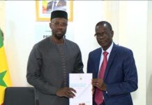 Domaine public maritime : le premier ministre Ousmane Sonko reçoit le pré-rapport