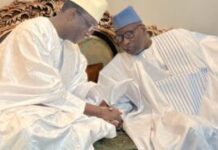 Tivaouane : le candidat malheureux, Amadou Bâ reçu par Serigne Babacar Sy Mansour