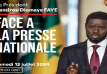 Palais présidentiel: le Président Bassirou Diomaye Faye fera face à la presse ce samedi