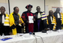 Le ministre de l’intérieur, Jean Baptiste Tine a soutenu sa thèse avec mention «Très Honorable»