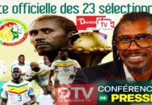 Maths Sénégal-Burkina Faso et Burundi- Sénégal: voici la liste des 26 joueurs convoqués
