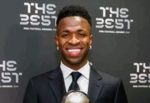 Trophée The Best : Vinicius Jr remporte le prix !