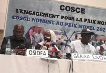Société Civile Sénégalaise : COSCE nominé au prix Nobel de la paix 2024