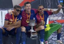 Super Cup d’Espagne : Le FC Barcelone corrige le Real Madrid (5-2)