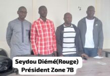 Renouvellement à Grand Yoff : Seydou Diémé succède à Mamady Doumbya à la tête de la Zone 7B
