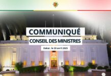 Les Nominations du conseil des ministres du mercredi 30 Avril 2025