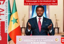 65e anniversaire de l’indépendance du Sénégal: voici l’intégralité du dscours à la nation du chef de l’État Bassirou Diomaye Diakhar Faye