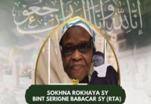 NÉCROLOGIE: Sokhna Rokhaya Sy, fille de Serigne Babacar Sy n’est plus