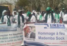 Fête du travail : le Syndicat des Agents Contractuels de la Santé et de l’action sociale du Sénégal (SACSASS) revendique son indemnité de logement