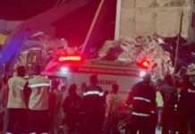 Effondrement d’un immeuble à Ngor : Le bilan provisoire fait état de deux morts et d’un blessé grave