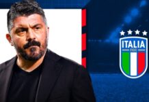 Italie : Gattuso est le nouveau sélectionneur de l’équipe nationale !